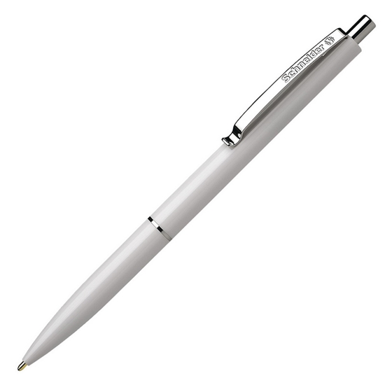 Изображение Lodīšu pildspalva SCHNEIDER K15, balts korpuss, zila tinte