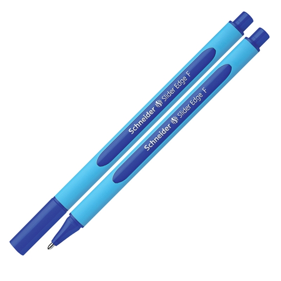 Picture of Lodīšu pildspalva SCHNEIDER SLIDER EDGE 0.7mm, zils korpuss, zila tinte