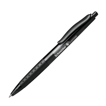 Attēls no Lodīšu pildspalva SCHNEIDER SUPRIMO 1.0mm melna tinte
