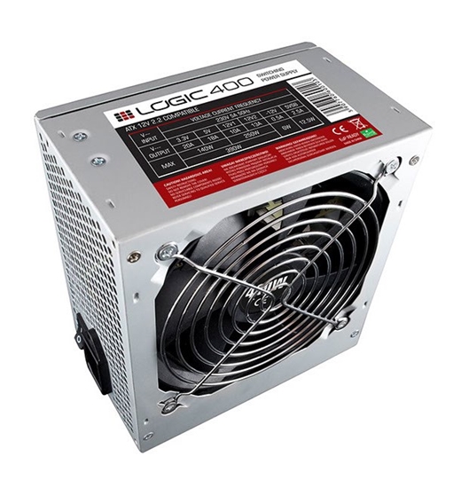 Picture of Logic 400 power supply unit 400 W 20+4 pin ATX ATX Stainless steel