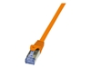 Picture of LogiLink Patchcord Cat.6A, S/FTP, 5m, pomaraczowy (CQ3078S)