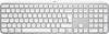 Picture of Logitech MX Keys S keyboard RF Wireless + Bluetooth QWERTY Danish, Finnish, Norwegian, Swedish Aluminium, White