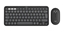 Picture of Logitech Pebble 2 Combo for Mac keyboard Mouse included RF Wireless + Bluetooth QWERTY US International Graphite