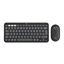 Attēls no Logitech Pebble 2 Combo keyboard Mouse included RF Wireless + Bluetooth QWERTY US International Graphite