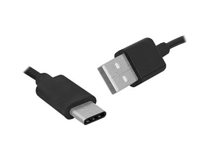 Изображение LX8427 USB - USB type C datu pārraides un lādēšanas kabelis 1.5m melns LX8427-1 m