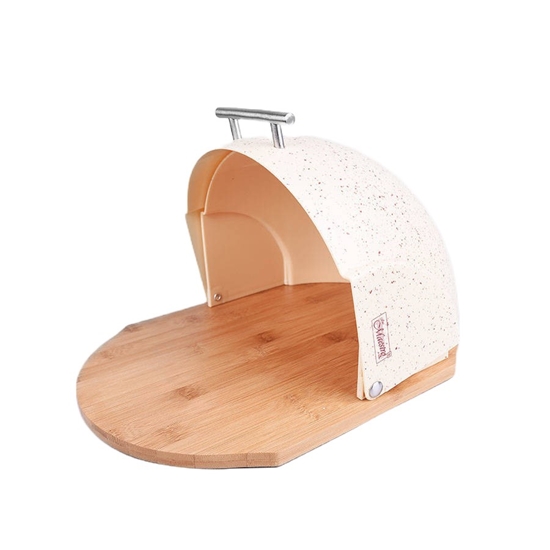 Picture of MAESTRO MR-1678-BR-BEIGE beige bread bag