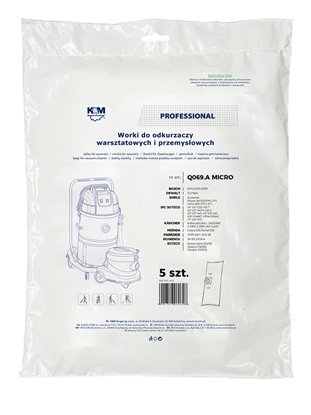 Attēls no Maisi putekļu sūcējam KARCHER, BOSCH, ROWENTA 35L. KM-Q069.A ( 5 gab.)