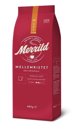 Изображение Maltā kafija Merrild Mellemristet 103, 400g