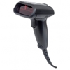 Picture of Manhattan Laser Handheld Barcode Scanner, USB, 300mm Scan Depth, Standard Housing, Cable 1.5m, Max Ambient Light 5,000 lux (sunlight), Black, Three Year Warranty, Box