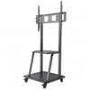 Picture of Manhattan TV & Monitor Mount, Trolley Stand, 1 screen, Screen Sizes: 37-100", Black, VESA 200x200 to 800x600mm, Max 150kg, LFD, Lifetime Warranty