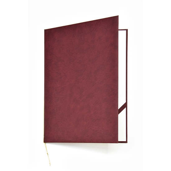 Picture of Mape apsveikumiem ARGO ROYAL , 220 x 310 mm, bordo krāsā