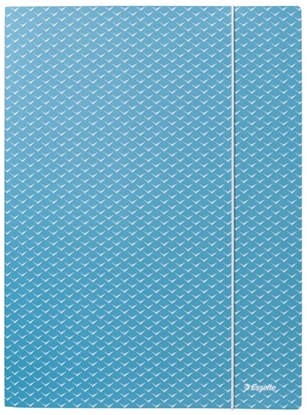Attēls no Mape ar gumiju Esselte Colour'Breeze, A4, kartons, zils