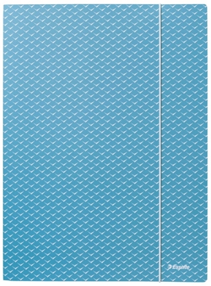Picture of Mape ar gumiju Esselte Colour'Breeze, A4, kartons, zils