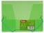 Изображение Mape ar gumiju PATIO,PP, A5 formāts, caurspīdīga, zaļā krāsā