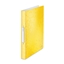 Изображение Mape LEITZ WOW ar 2 gredzeniem, 25 mm, A4 formāts, dzeltenā krāsā