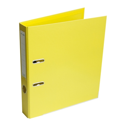 Picture of Mape-reģistrs ELLER A4 formāts, 50mm, dzeltena, apakšējā mala ar metālu