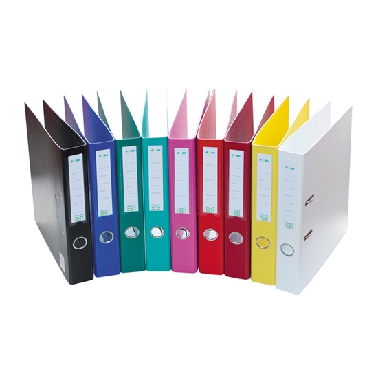 Picture of Mape-reģistrs ELLER A4 formāts, 50mm, melna, apakšējā mala ar metālu