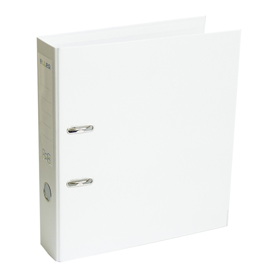 Picture of Mape-reģistrs ELLER A4 formāts, 75 mm, balts, apakšējā mala ar metālu