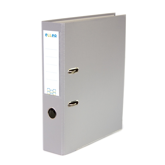 Picture of Mape-reģistrs ELLER Eko A4 formāts, 75 mm, pelēka, apakšējā mala ar metālu