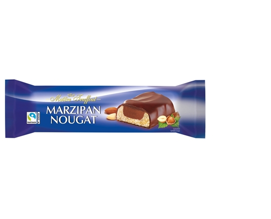 Picture of Marcipāna batoniņš MAITRE TRUFFOUT, ar piena šokolādes glazūru un nugu, 75g