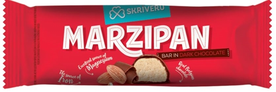 Picture of Marcipāna batoniņš tumšajā šokolādē, 40 g