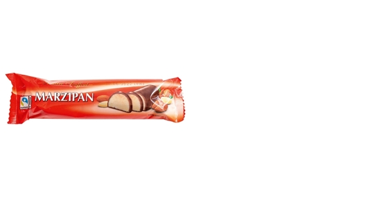 Picture of Marcipāna batoņiņš MAITRE TRUFFOUT, ar tumšās šokolādes glazūru, 100g