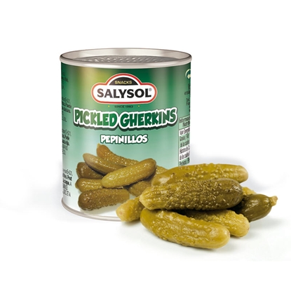 Picture of Marinēti gurķīši SALYSOL, 120g/50g