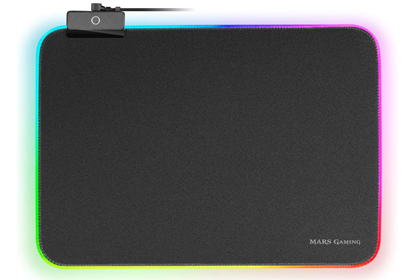 Attēls no Mars Gaming MMPRGBL RGB Gaming MousePad 365 x 265 mm