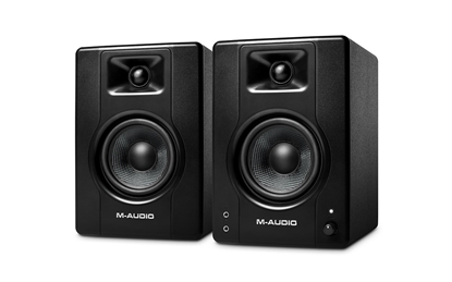 Picture of M-AUDIO BX4 loudspeaker Black Wired 50 W