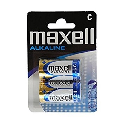 Picture of MAXELL battery alkaline LR14, 2 pcs.