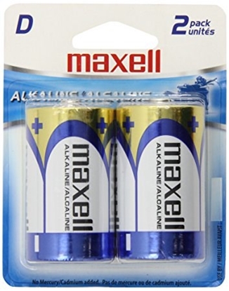 Изображение MAXELL battery alkaline LR20 2 pcs.