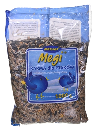 Attēls no MEGAN Megi winter food in a bag - bird food - 1 kg