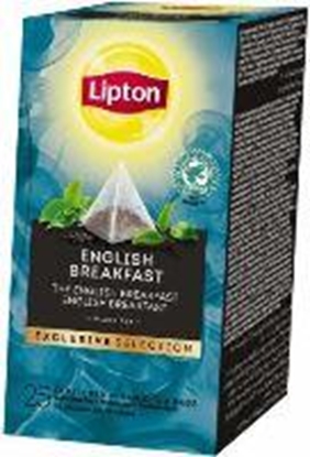 Attēls no Melnā tēja LIPTON English Breakfast, piramīdas, 25 x 2g
