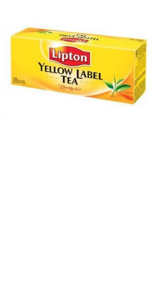 Attēls no Melnā tēja LIPTON Yellow Label Express, papīra maisiņos, 2gx25gab