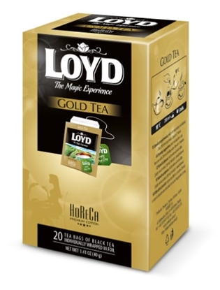 Attēls no Melnā tēja LOYD Gold FS  20 maisiņi x 2 g paciņā
