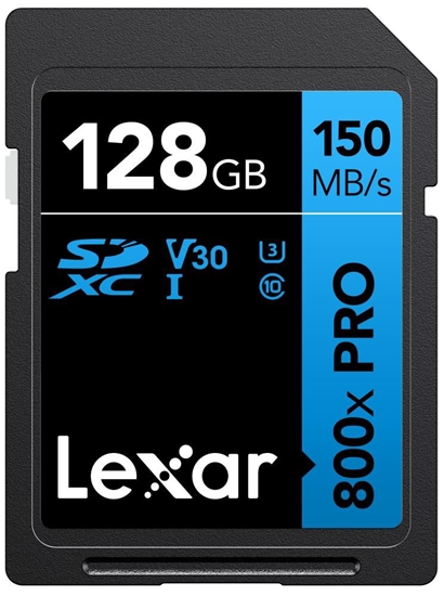 Picture of MEMORY SDXC 128GB UHS-I/LSD0800P128G-BNNNG LEXAR