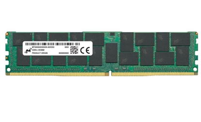 Picture of Server Memory Module|MICRON|DDR4|64GB|LRDIMM|3200 MHz|CL 22|1.2 V|MTA72ASS8G72LZ-3G2R2R