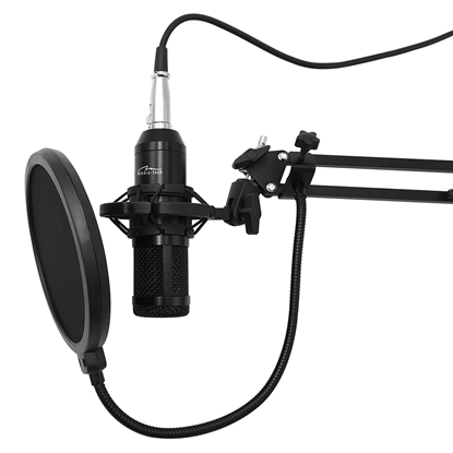 Attēls no Microphone with accessories kit STUDIO AND STREAMING MICROPHONE MT397K