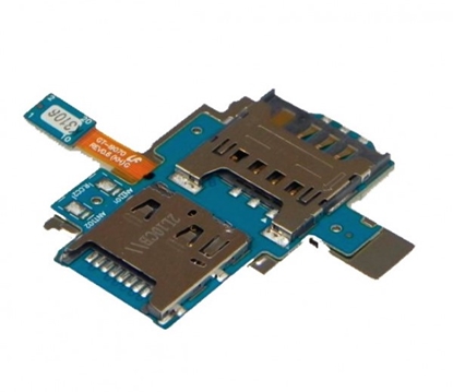 Picture of Mikro SD karšu lasītāja SIM paplātes turētāja elastīgais kabelis Samsung Galaxy S Advance GT-i9070