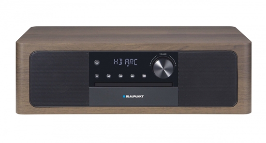 Picture of Mikrowieża all-in-one Bluetooth, HDMI ARC, Wejście optyczne CD/MP3/USB/AUX Zegar/ Alarm