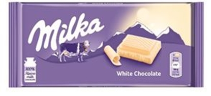 Picture of MILKA Baltā šokolāde, 100g