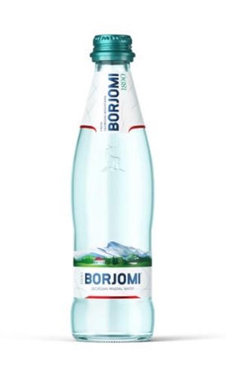 Изображение Minerālūdens BORJOMI Dabīgais, stiklā, 0.33l