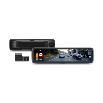 Picture of Mio | MiVue R850T, Rear Camera | GPS | Wi-Fi | Audio recorder | Premium 2.5K HDR E-mirror DashCam with 11.88" Anti-glare Touchscreen