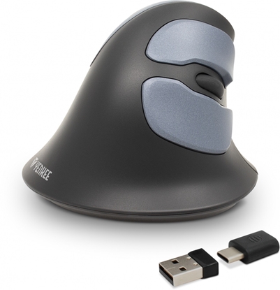 Изображение Mysz ergonomiczna pionowa YMS 50350 ERGO USB A , USB C 
