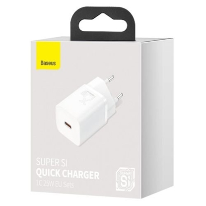 Attēls no Baseus CCSP020102 Super Si 1C Travel Charger 25W