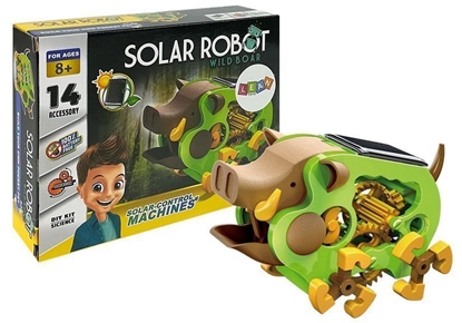 Изображение Mokslinis rinkinys "Solar Robot"