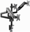 Picture of Monitora stiprinājums Gembird Desk Mounted Adjustable Mounting Arm for 3 Monitors
