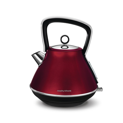 Picture of Morphy Richards Evoke Retro electric kettle 1.5 L Red 2200 W