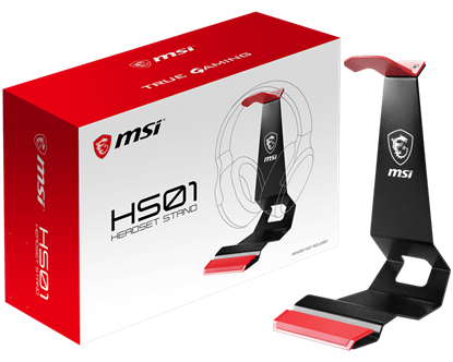 Attēls no MSI | Headset Stand | HS01 | Wired | N/A
