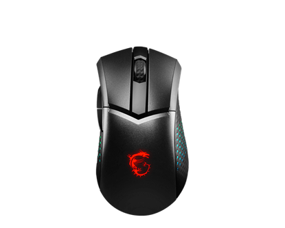 Picture of MSI | Lightweight Wireless Gaming Mouse | Gaming Mouse | GM51 | Wireless | 2.4GHz | Black